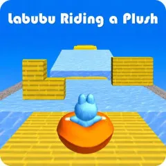 Labubu Riding a Plush